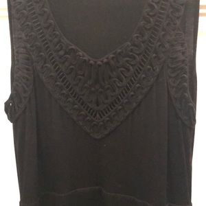 Black Maxi Dress (with neck detail)